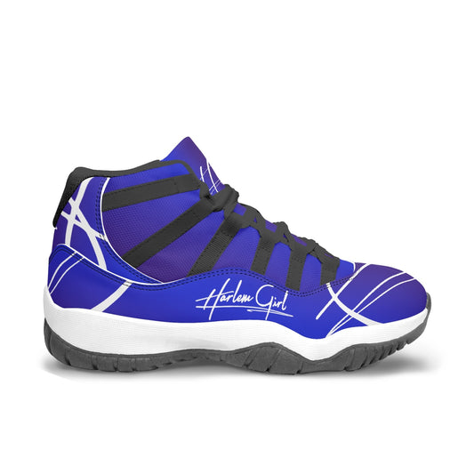 Harlem Girl "Tribe" Basketball - Sapphire w/Black or White Trim (Women's)