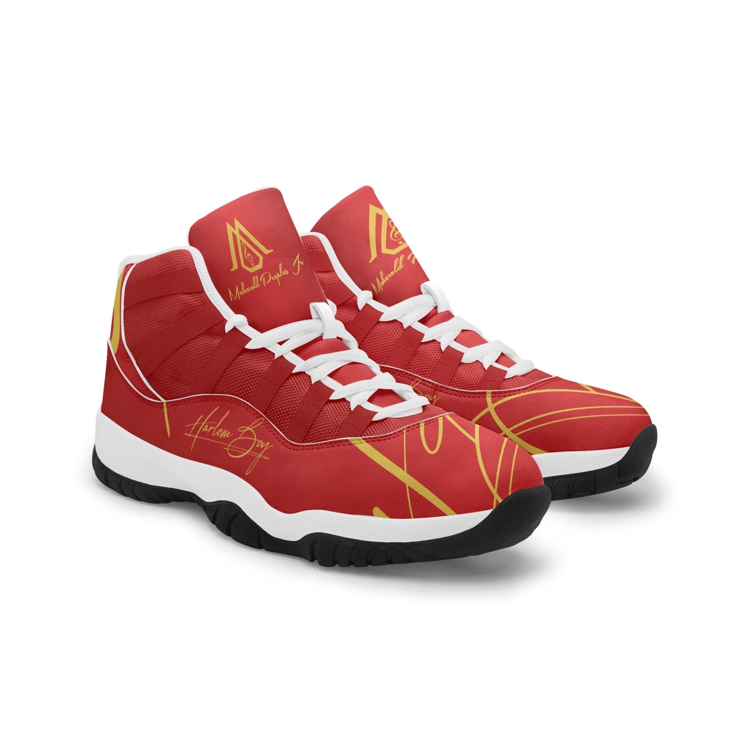 Harlem Boy "Tribe" Basketball MP2 Edition - Red w/Black or White Trim (Men's) *