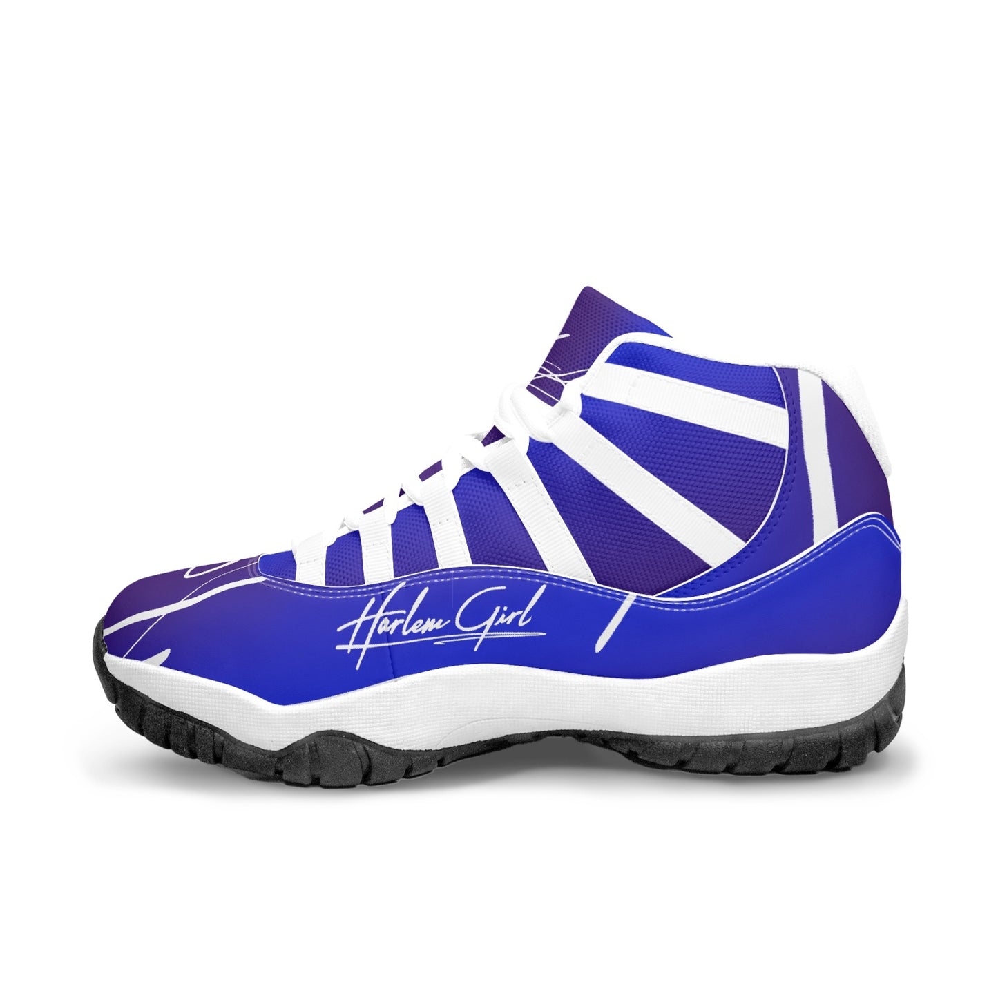 Harlem Girl "Tribe" Basketball - Sapphire w/Black or White Trim (Women's)