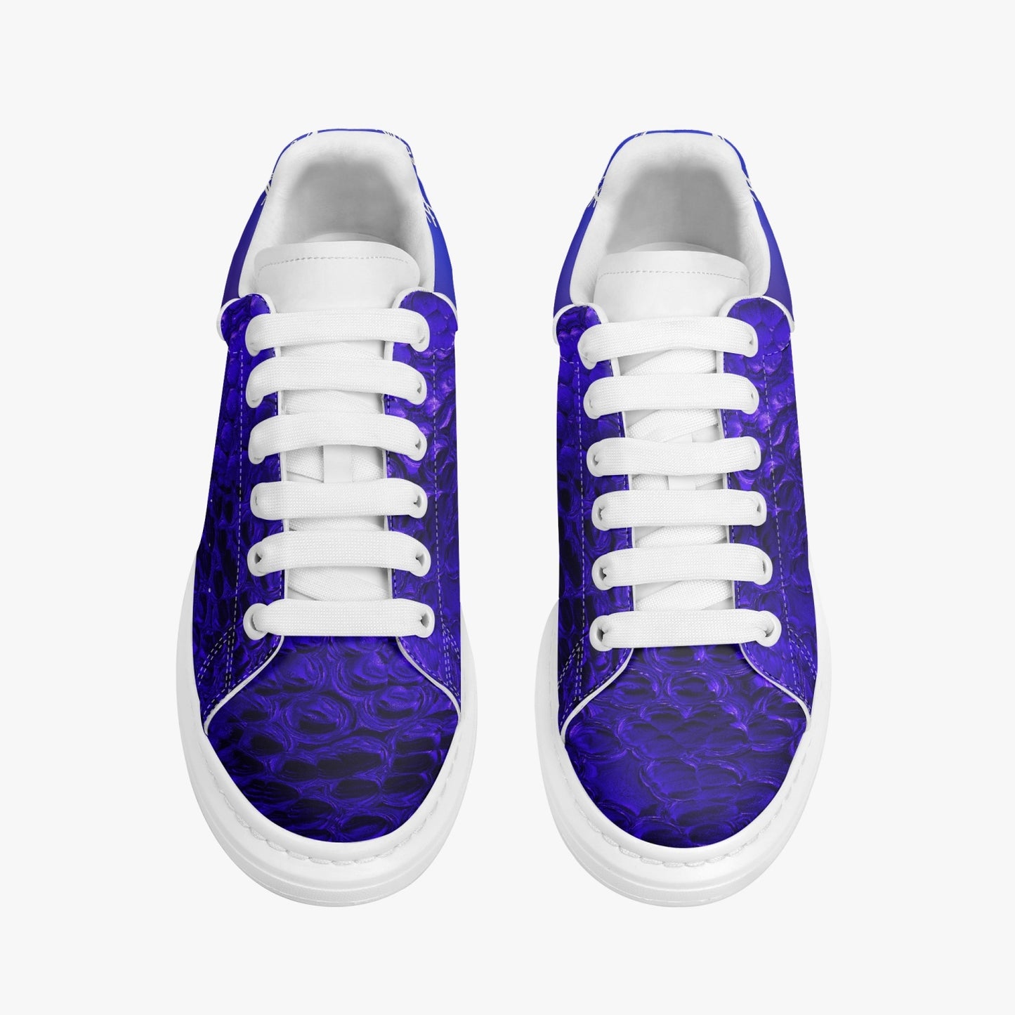 Harlem Boy Sankofa - Crocodile Print - Sapphire - Mens