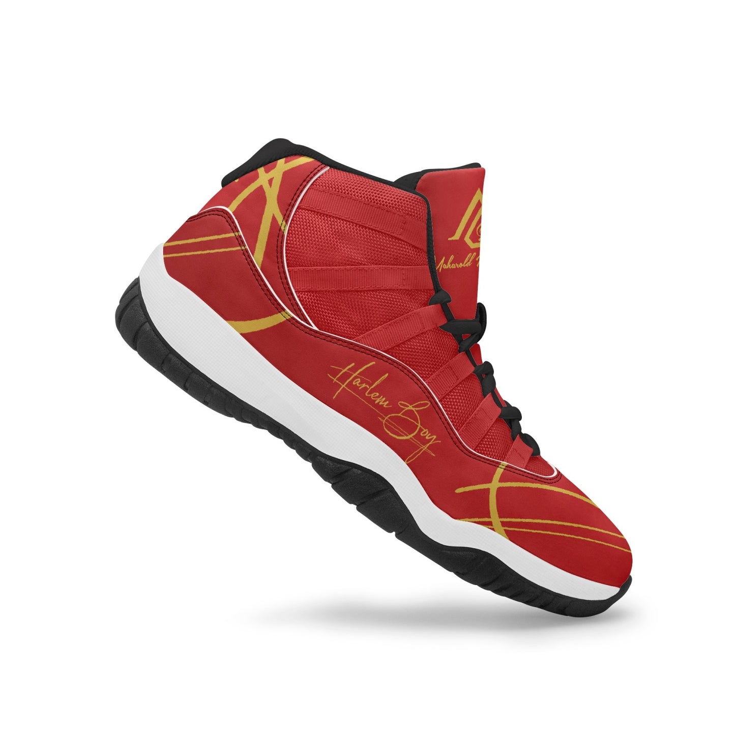 Harlem Boy "Tribe" Basketball MP2 Edition - Red w/Black or White Trim (Men's) *