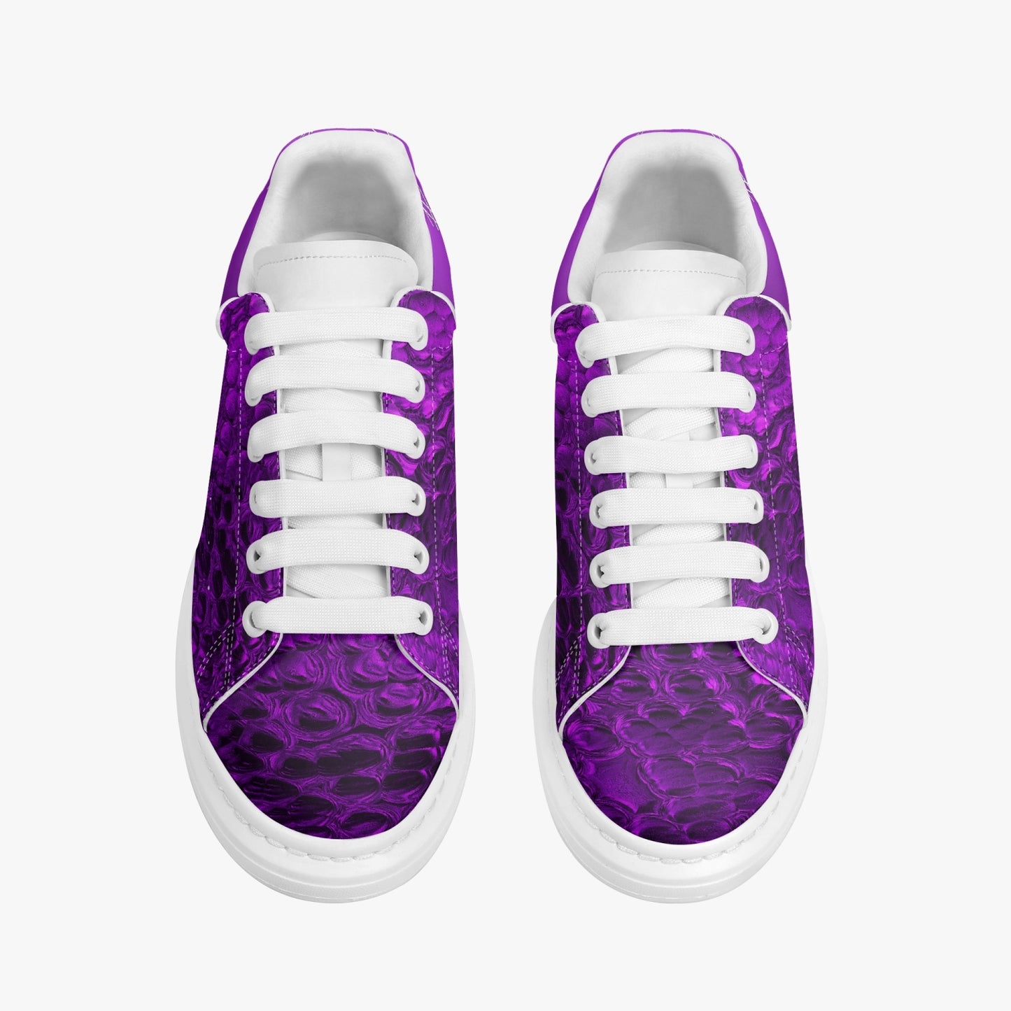 HBC - Harlem Girl Sankofa - Crocodile Print - Amethyst - Womens