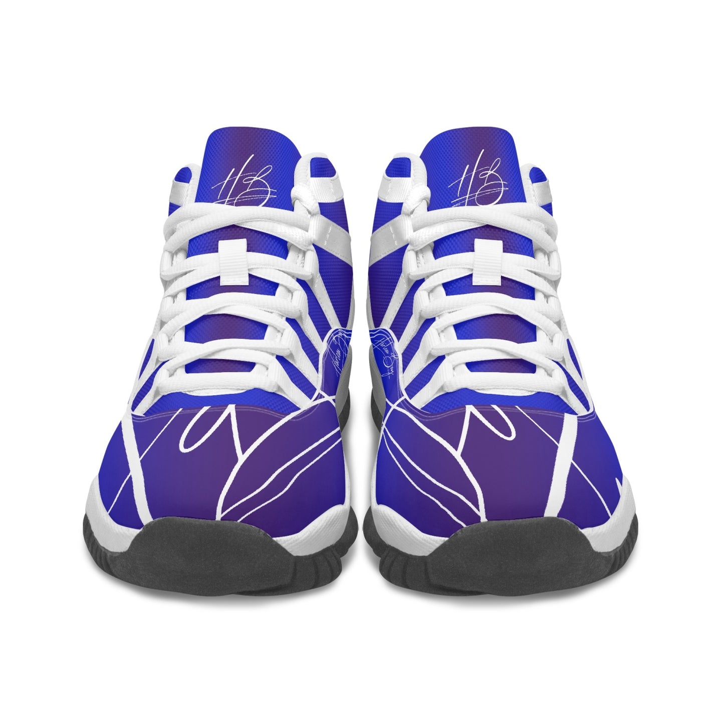 Harlem Boy "Tribe" Basketball - Sapphire w/Black or White Trim (Men's)