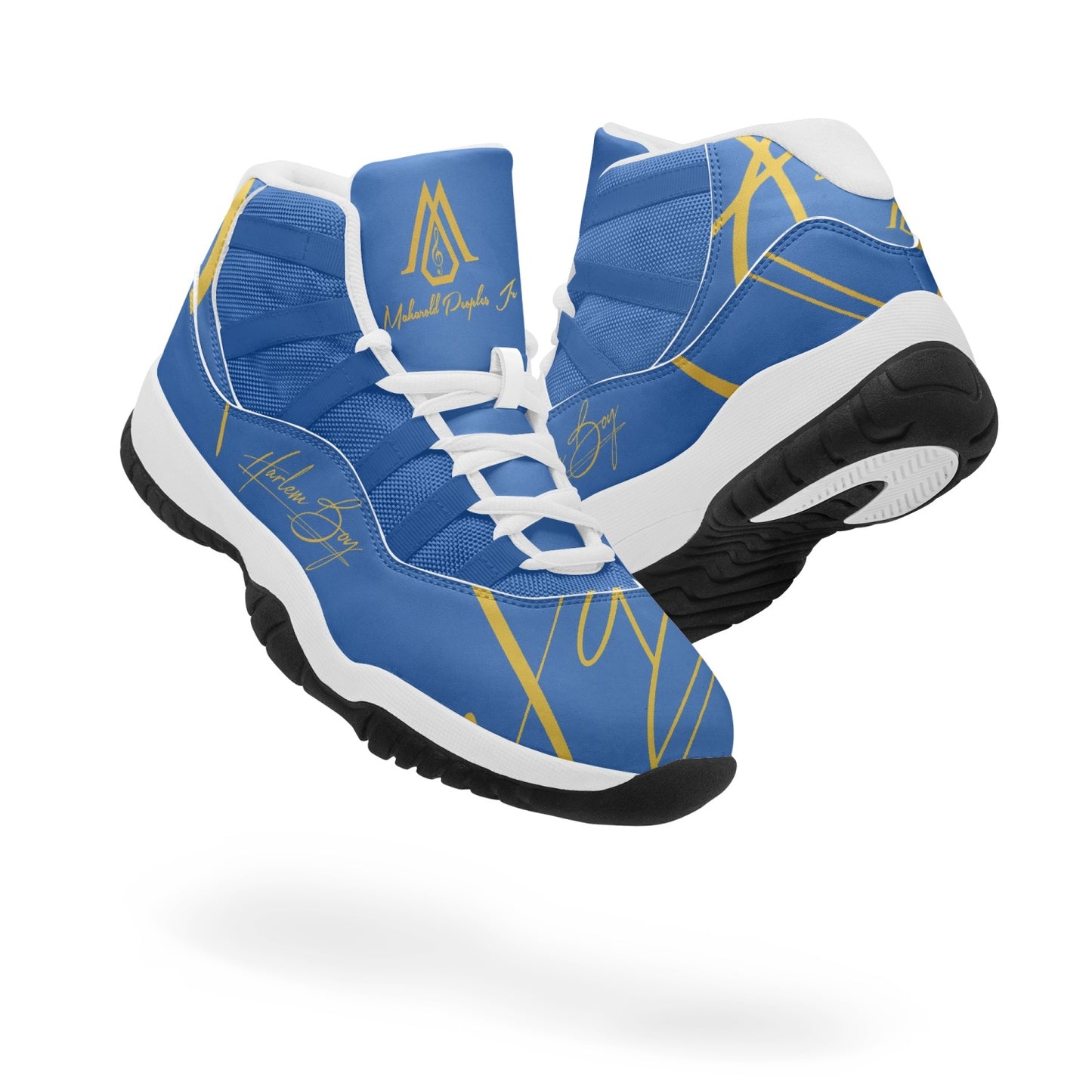 Harlem Boy "Tribe" Basketball MP2 Edition - Blue w/Black or White Trim (Men's) *