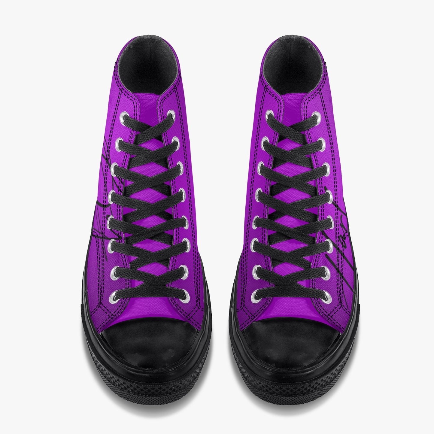 Harlem Boy "Coolee High" Tops Men - Royal Amethyst - Black Sole