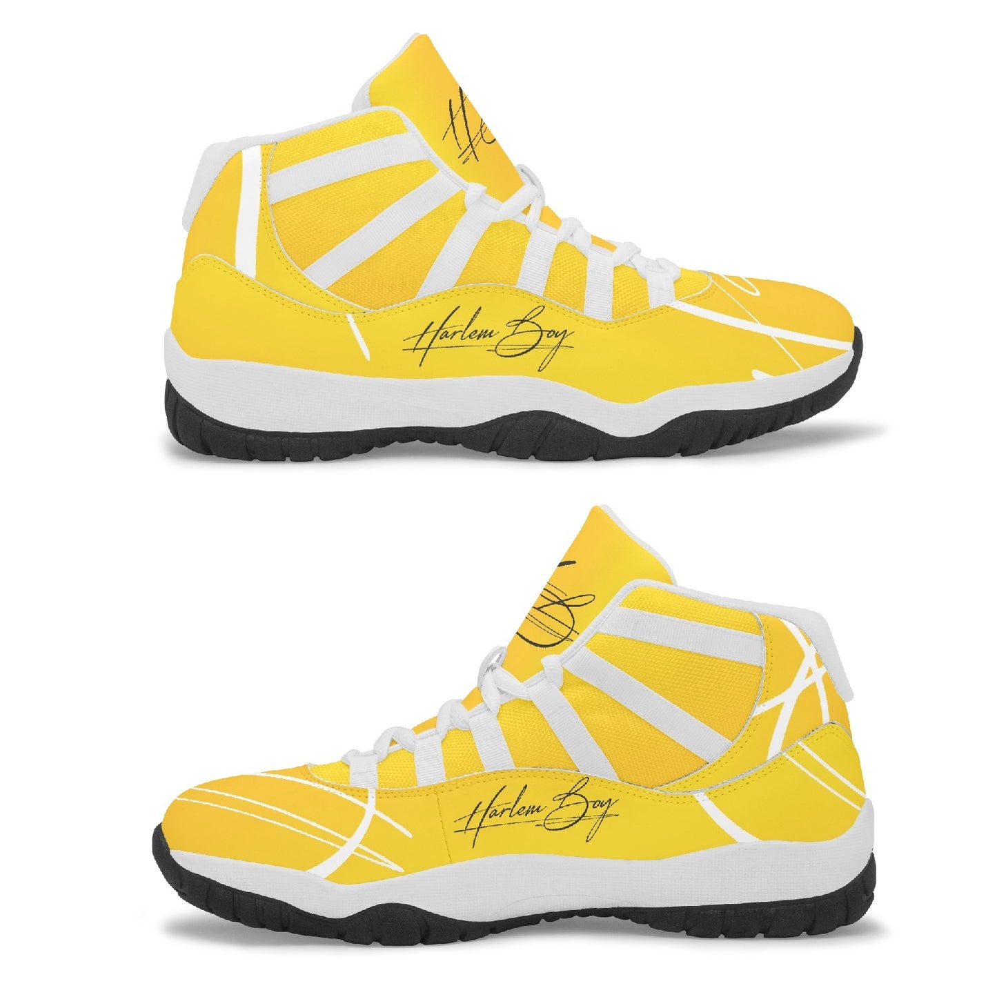 Harlem Boy "Tribe" Basketball - Gold w/Black or White Trim (Women's)