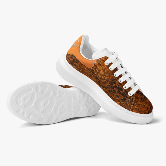 HBC - Harlem Girl Sankofa - Crocodile Print - Mandarin - Womens