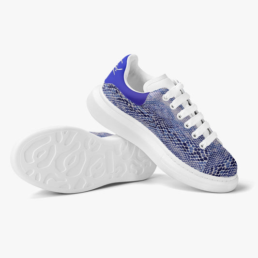 HBC - Harlem Girl Sankofa - Snakeskin Print - Saphire - Womens