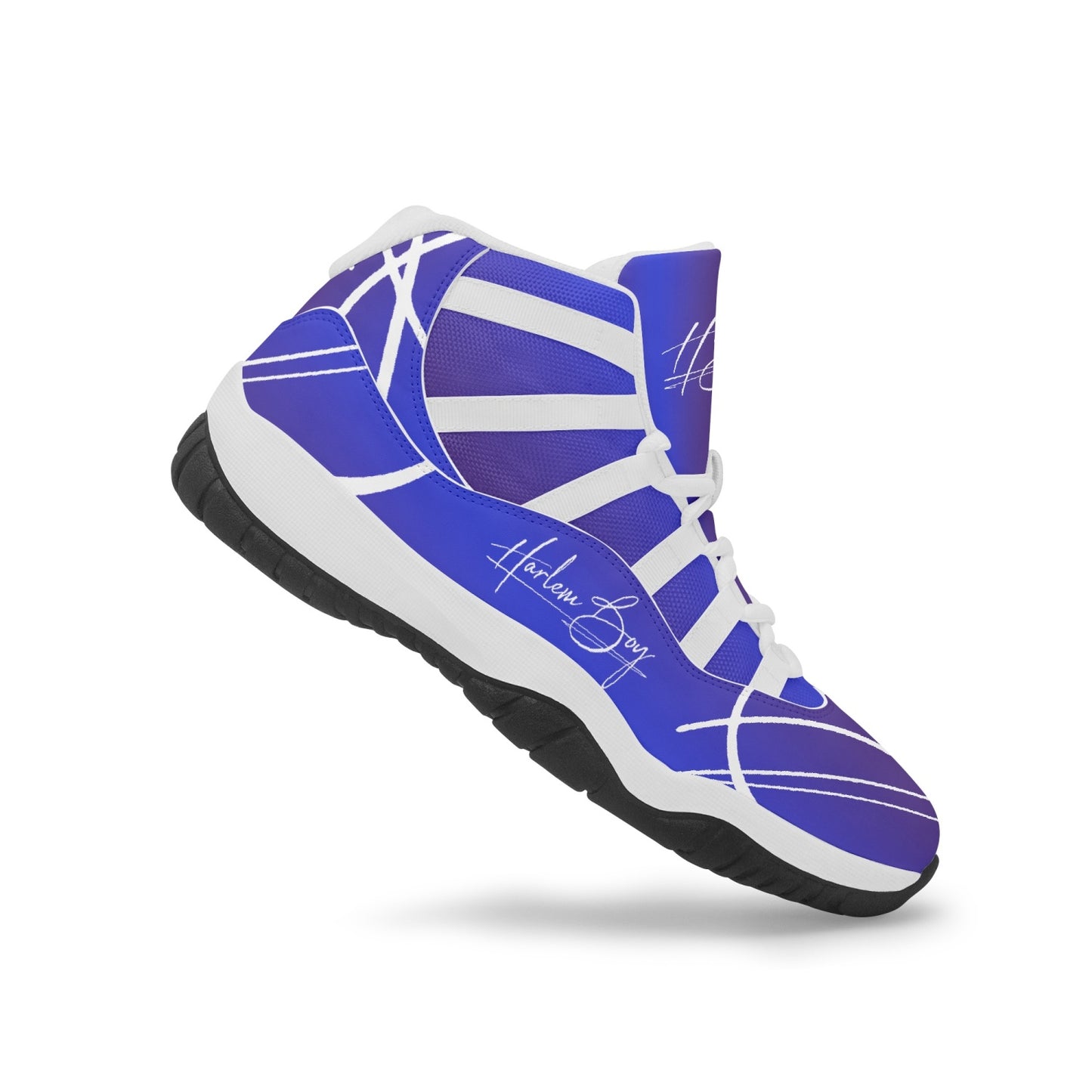 Harlem Boy "Tribe" Basketball - Sapphire w/Black or White Trim (Women's)