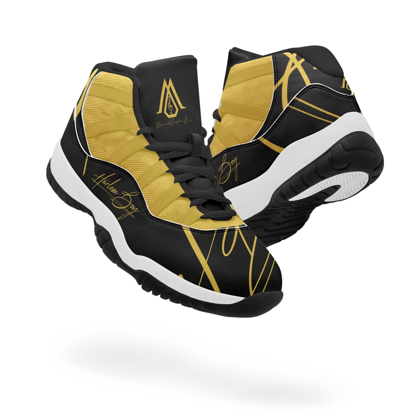 Harlem Boy "Tribe" Basketball MP2 Edition - Black w/Black or White Trim (Women's)