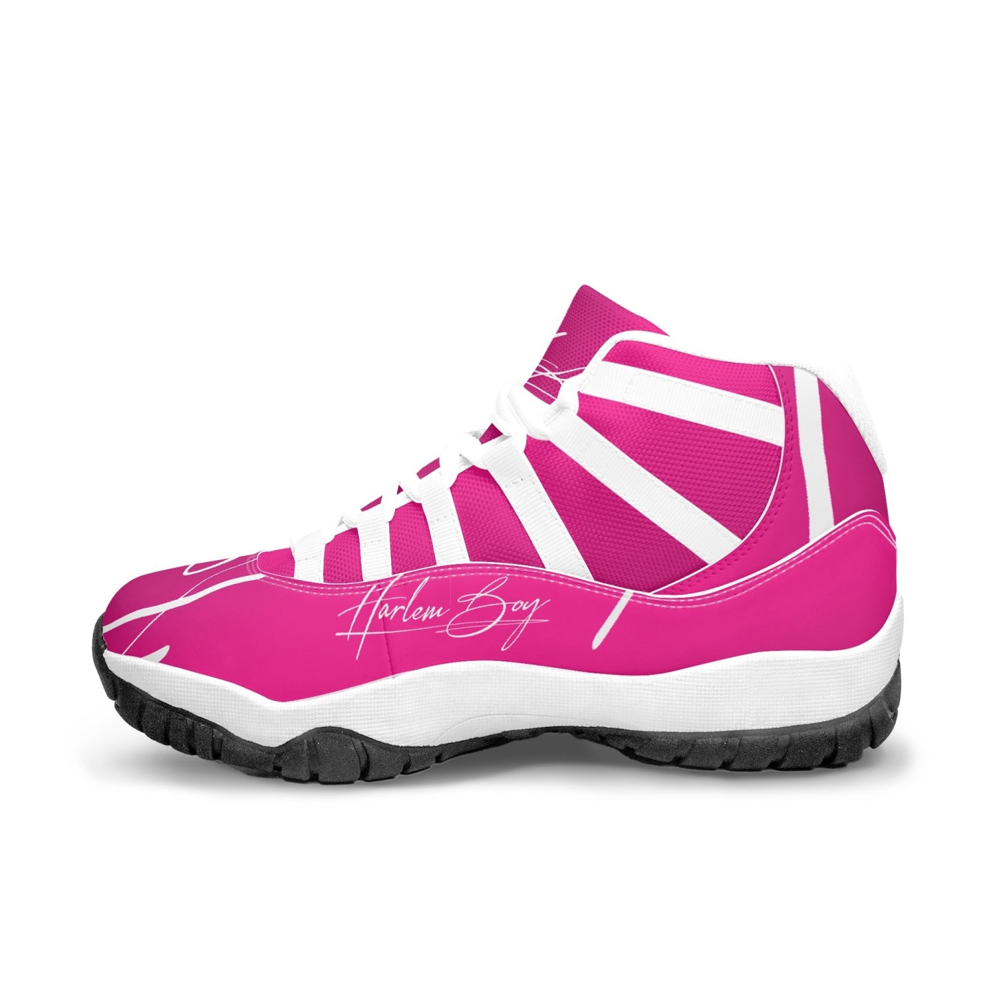 Harlem Boy "Tribe" Basketball - Fuchsia w/Black or White Trim (Women's)