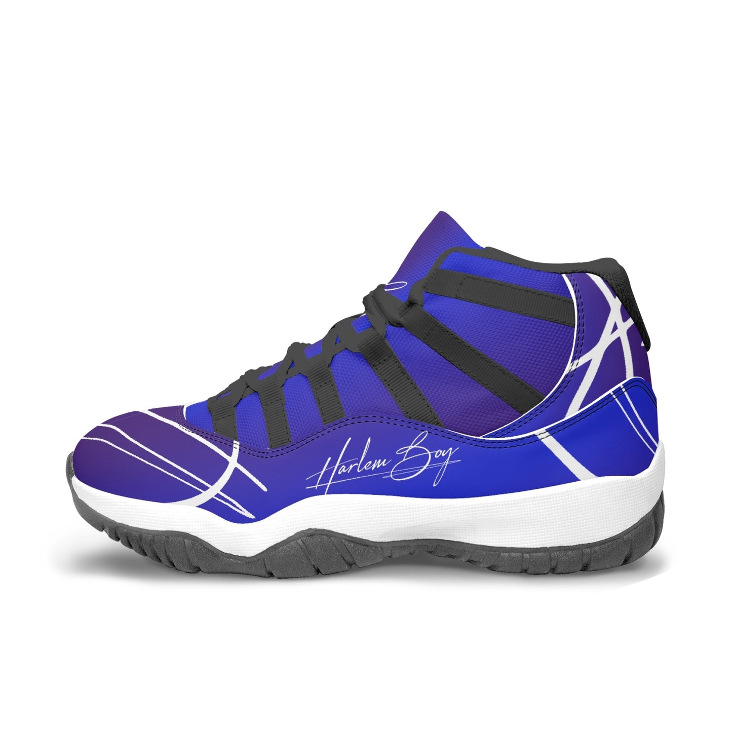 Harlem Boy "Tribe" Basketball - Sapphire w/Black or White Trim (Women's)
