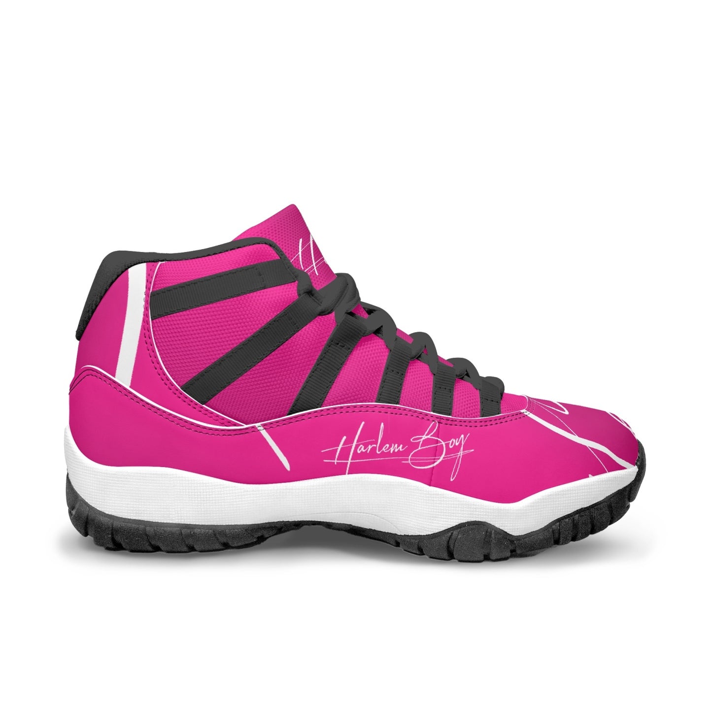 Harlem Boy "Tribe" Basketball - Fuchsia w/Black or White Trim (Women's)