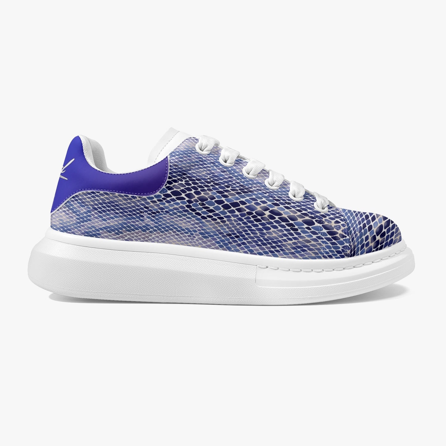 HBC - Harlem Girl Sankofa - Snakeskin Print - Saphire - Womens