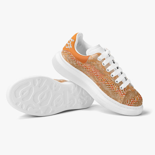 Harlem Boy Sankofa - Snakeskin Print - Mandarin - Mens