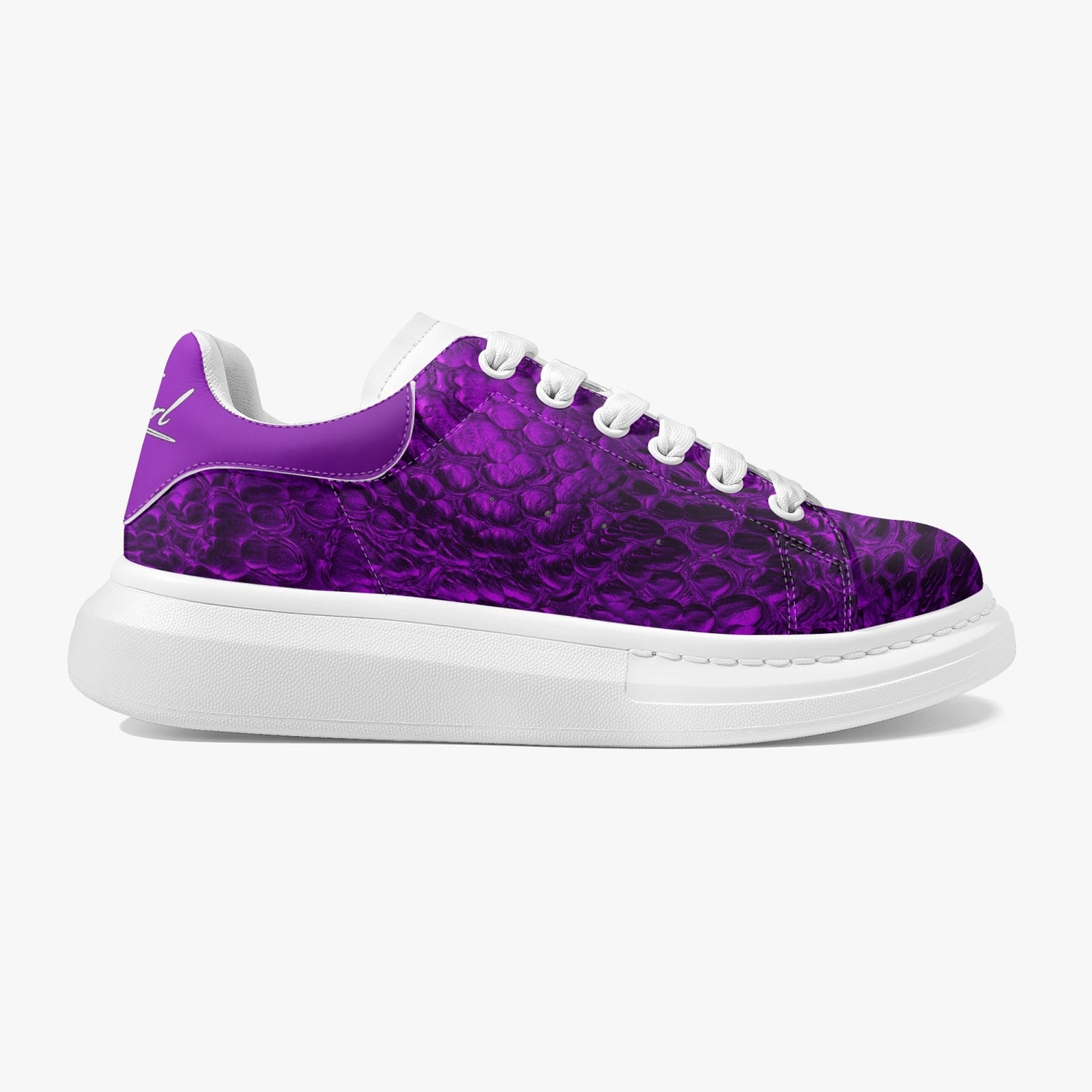 HBC - Harlem Girl Sankofa - Crocodile Print - Amethyst - Womens