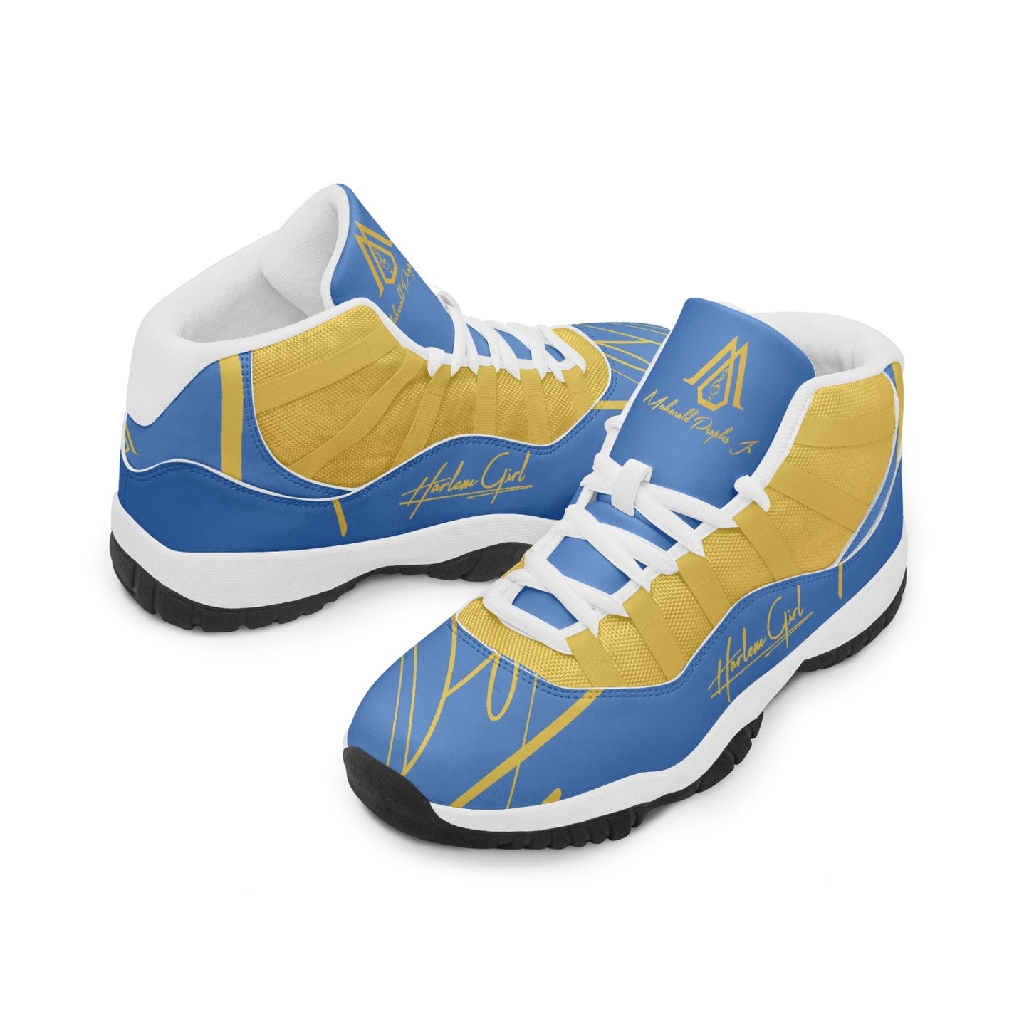 Harlem Girl "Tribe" Basketball MP2 Edition - Blue w/Black or White Trim (Women's) *