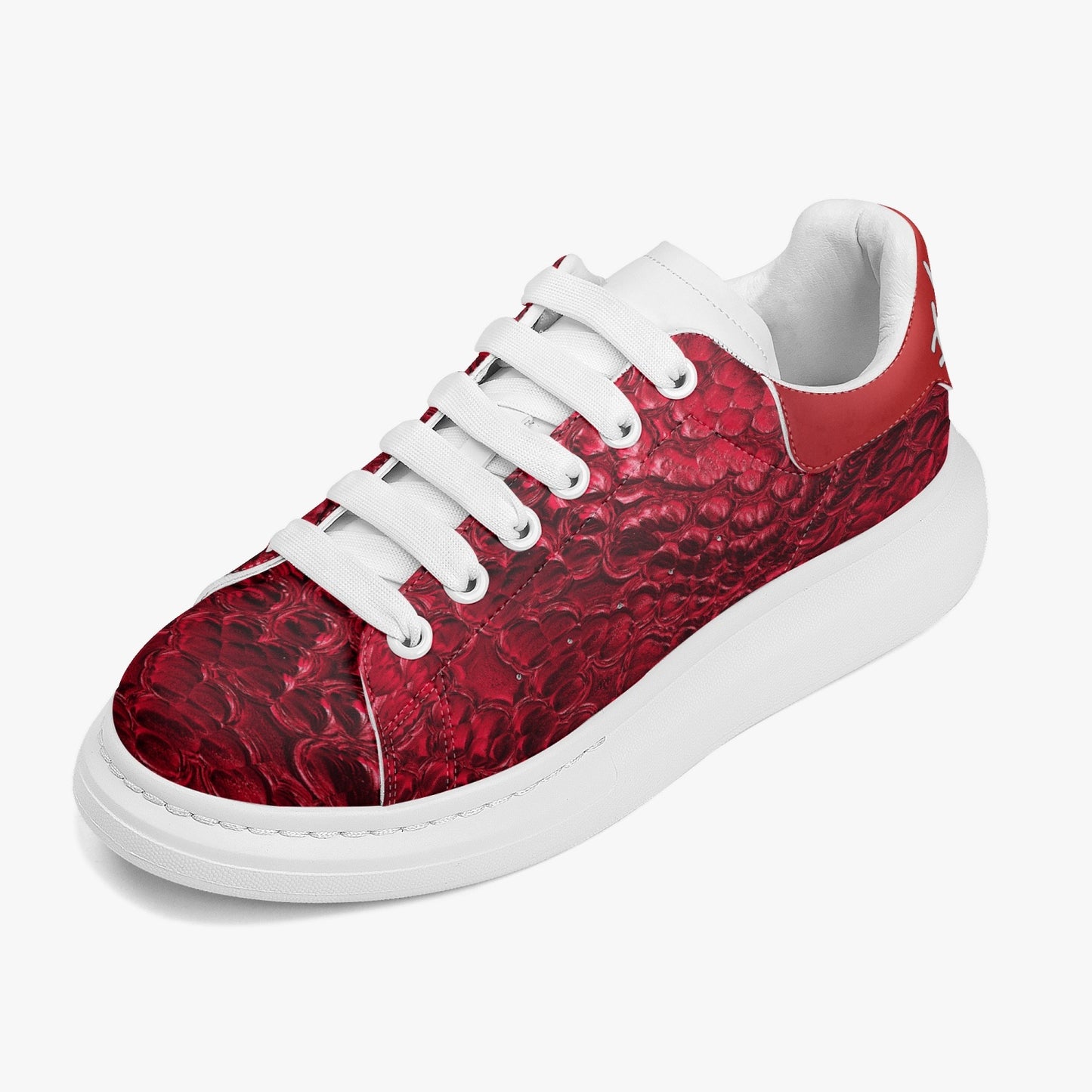Harlem Boy Sankofa - Crocodile Print - Ruby - Mens