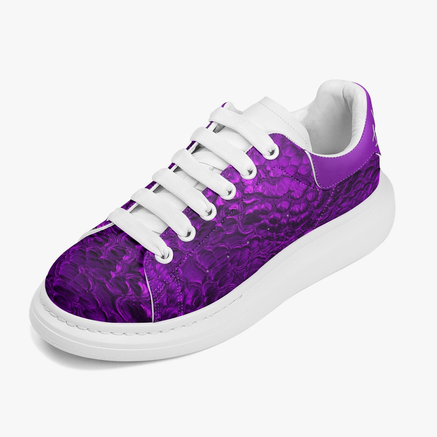 HBC - Harlem Girl Sankofa - Crocodile Print - Amethyst - Womens