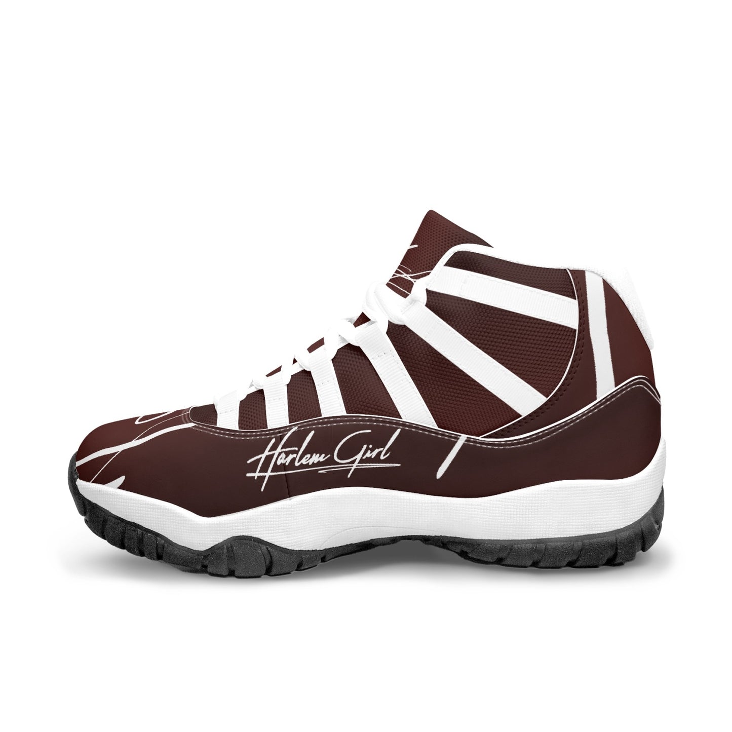 Harlem Girl "Tribe" Basketball - Burnished Mahogany w/Black or White Trim (Women's)