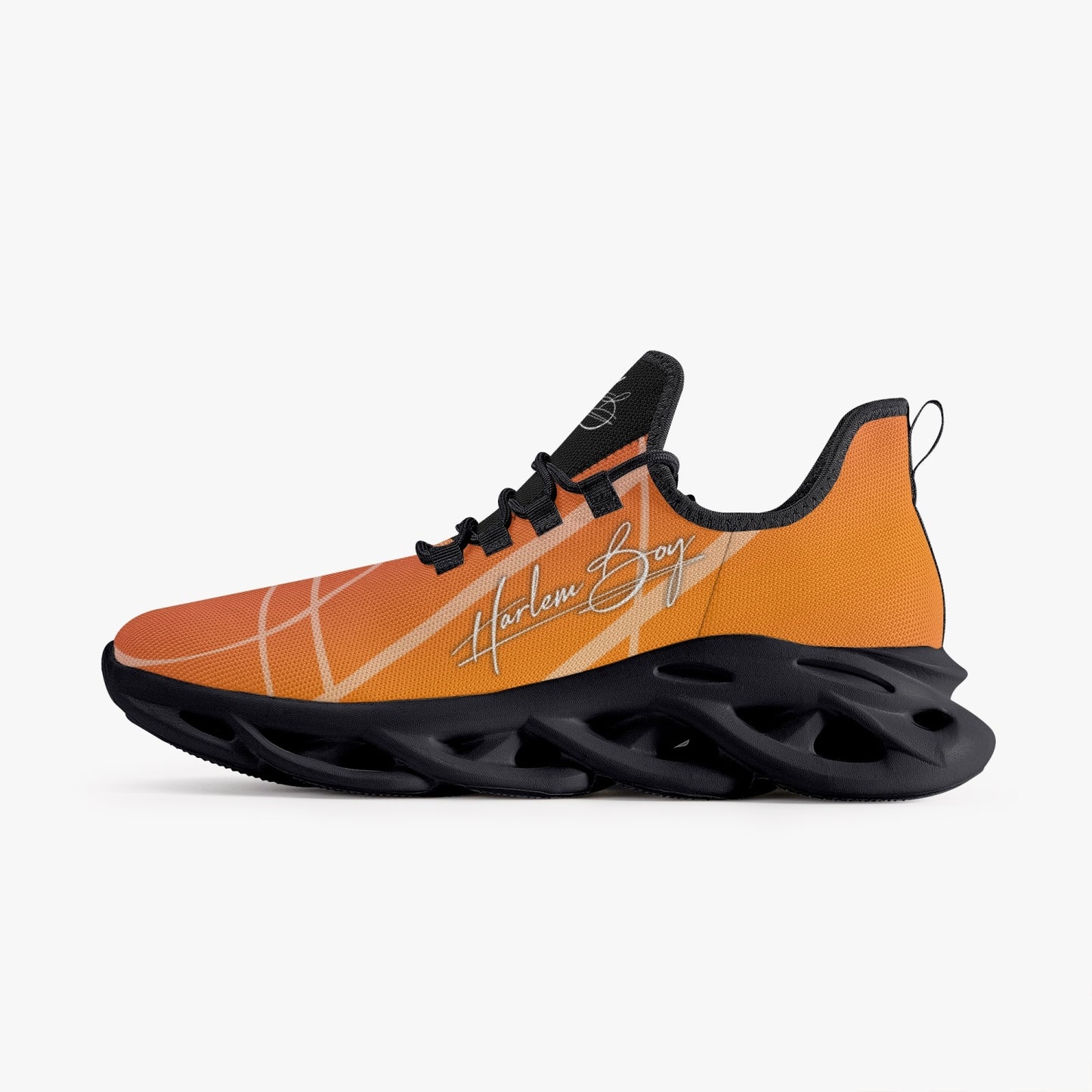 HB Harlem Boy "Bounce" Runner - Men - Mandarin - Black Sole