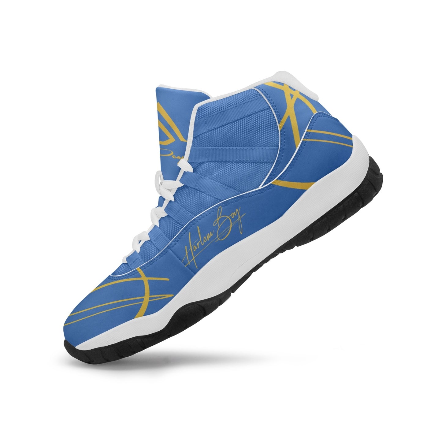Harlem Boy "Tribe" Basketball MP2 Edition - Blue w/Black or White Trim (Men's) *