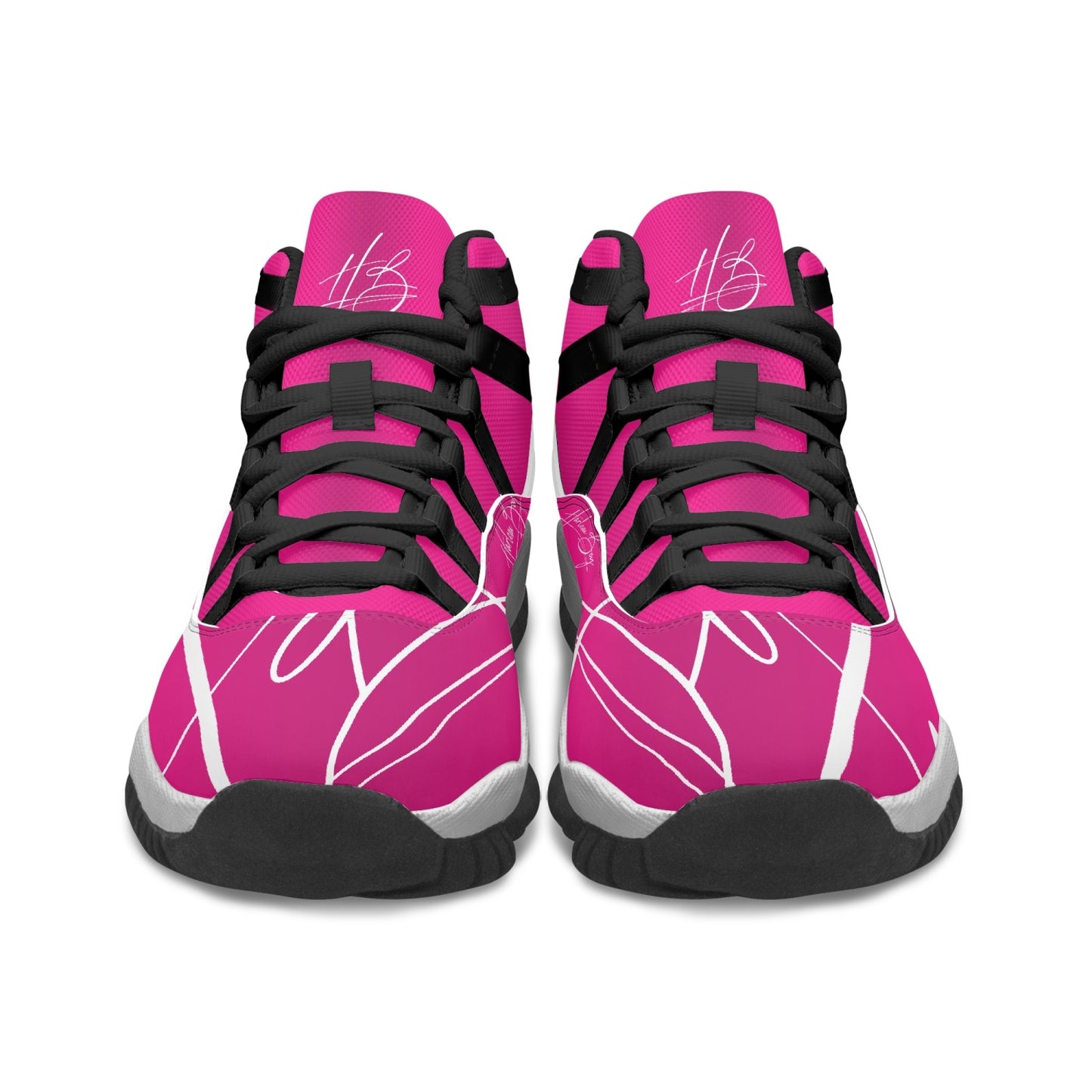 Harlem Boy "Tribe" Basketball - Fuchsia w/Black or White Trim (Women's)