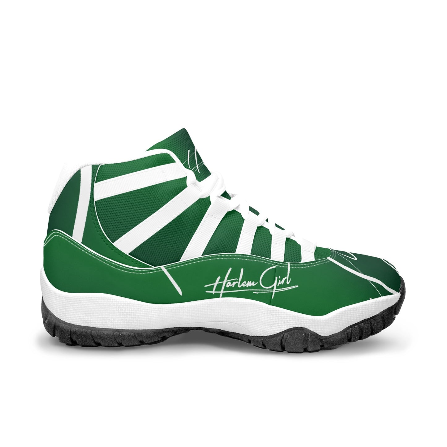 Harlem Girl "Tribe" Basketball - Emerald w/Black or White Trim (Women's)