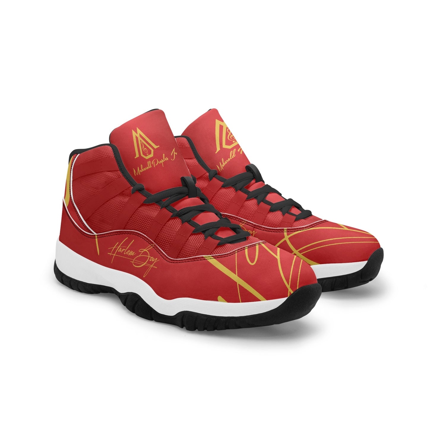 Harlem Boy "Tribe" Basketball MP2 Edition - Red w/Black or White Trim (Men's) *