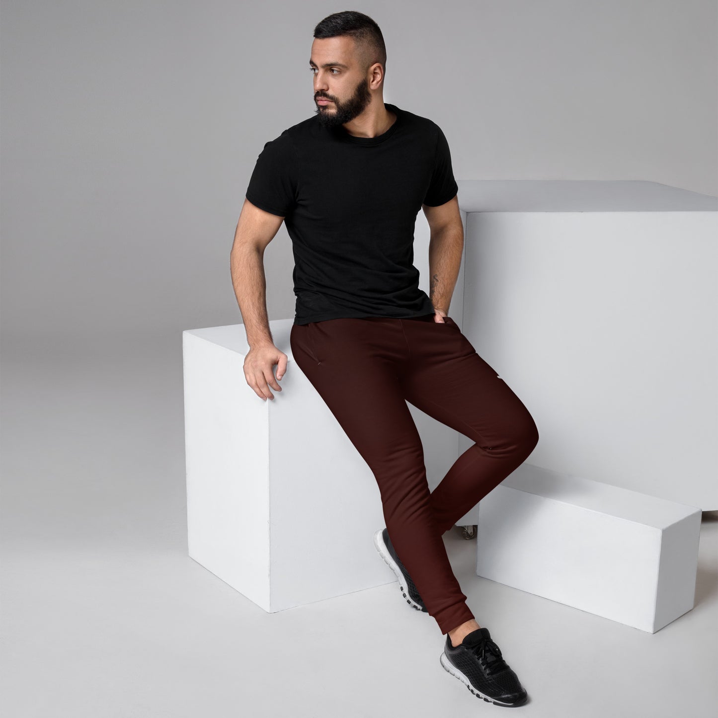 Harlem Boy Collection Joggers - Burnished Mahogany - Men