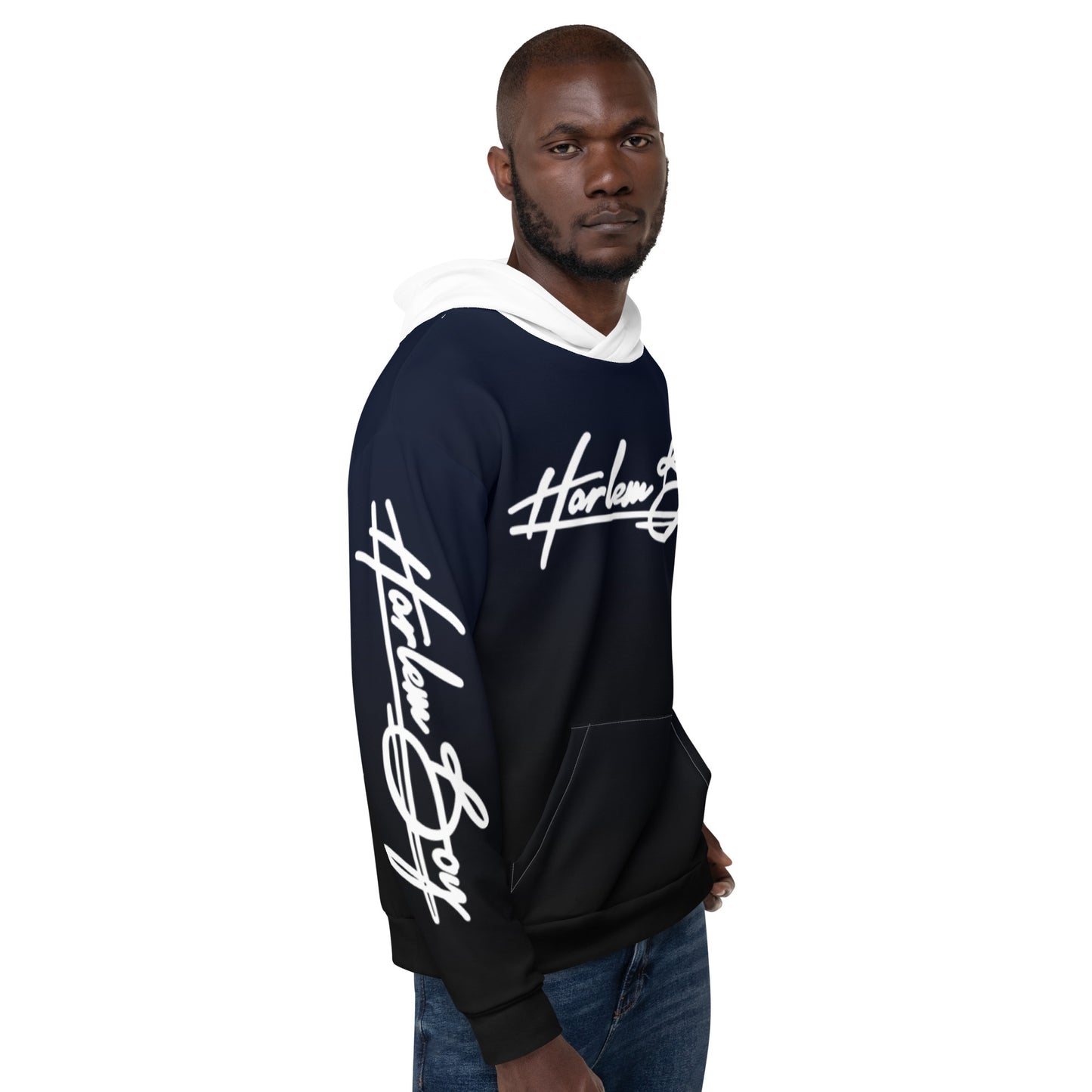 Harlem Boy Collection Hoodie - BluBlac - Men