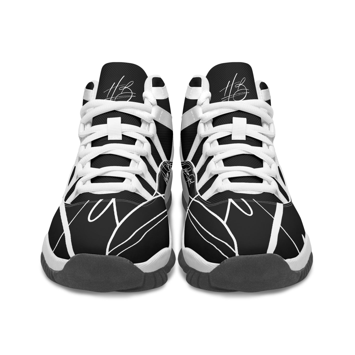 Harlem Girl "Tribe" Basketball - Onyx w/Black or White Trim (Women's)