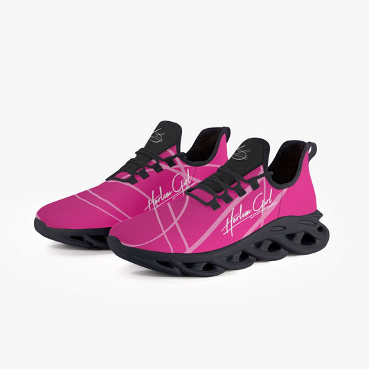 HB Harlem Girl "Bounce" Runner - Women - Fuchsia - Black Sole