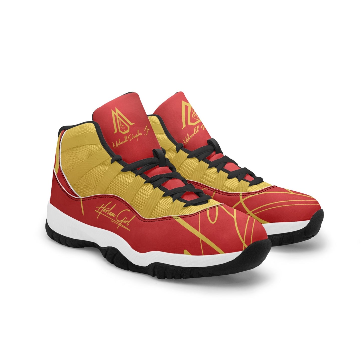Harlem Girl "Tribe" Basketball MP2 Edition - Red w/Black or White Trim (Women's) *