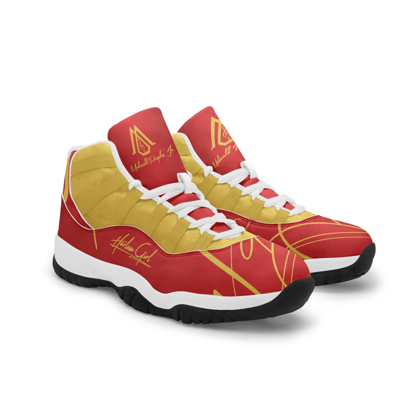 Harlem Girl "Tribe" Basketball MP2 Edition - Red w/Black or White Trim (Women's) *