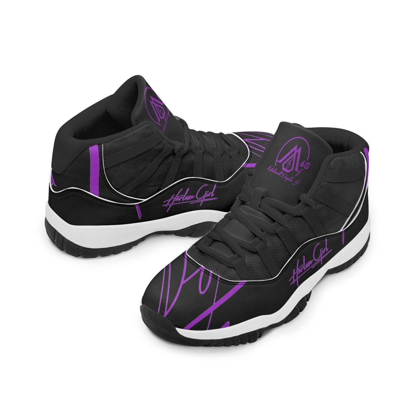 Harlem Girl "Tribe" Basketball MP2 60 Limited Edition - Black and Purple w/Black Trim (Women's) *