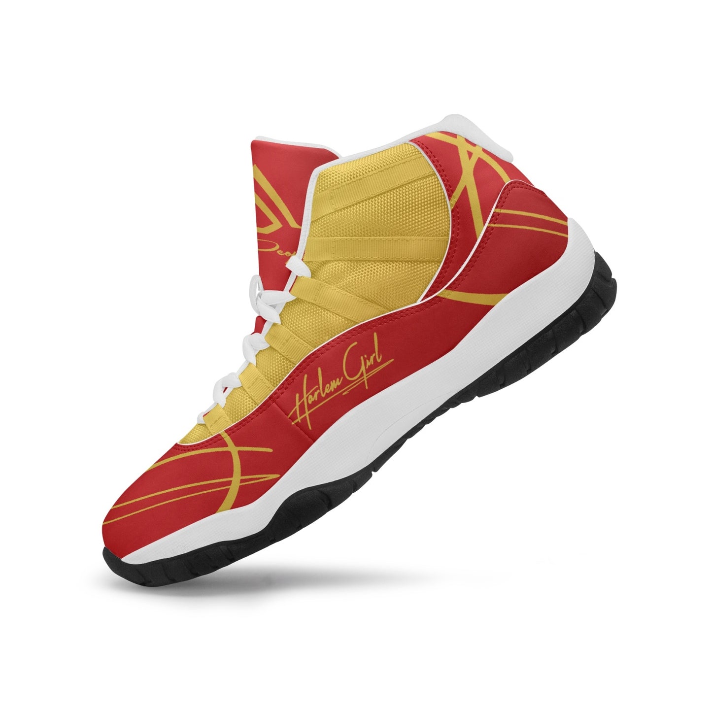 Harlem Girl "Tribe" Basketball MP2 Edition - Red w/Black or White Trim (Women's) *