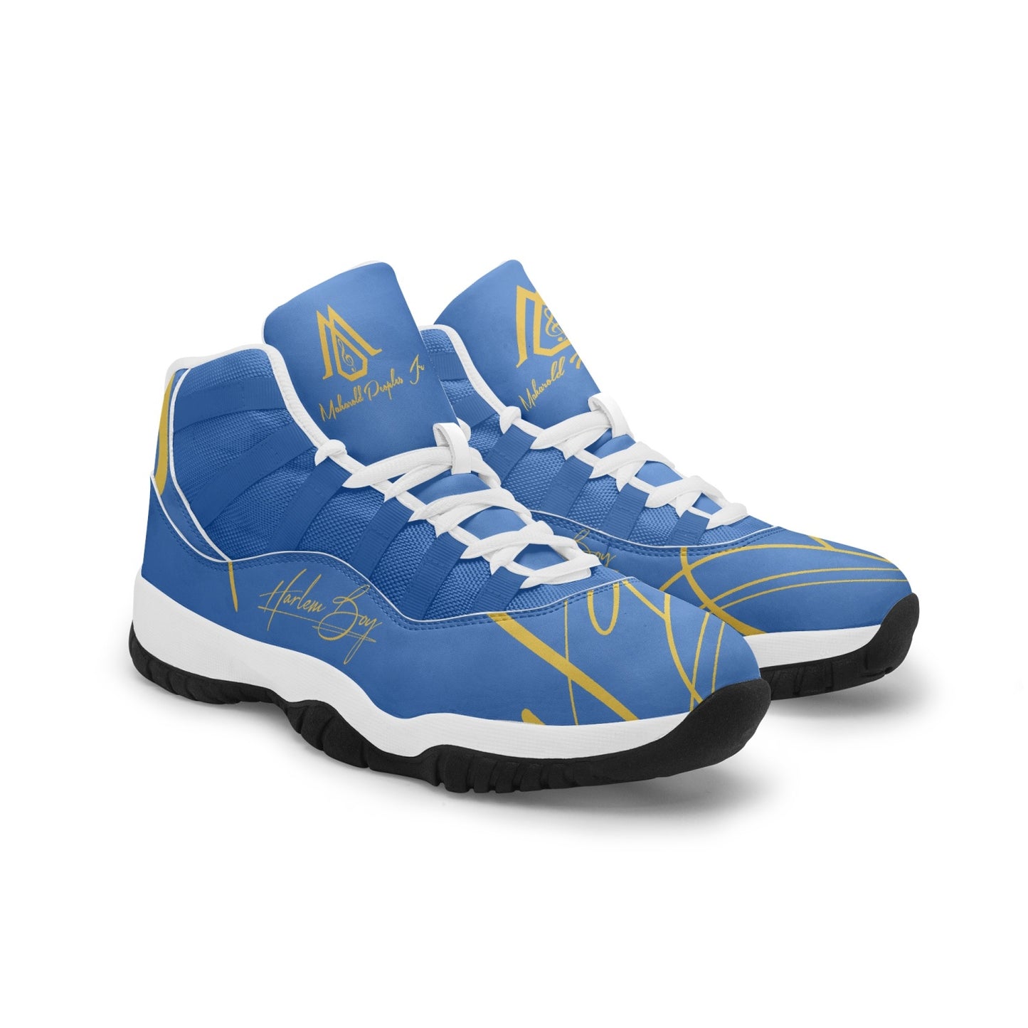 Harlem Boy "Tribe" Basketball MP2 Edition - Blue w/Black or White Trim (Men's) *