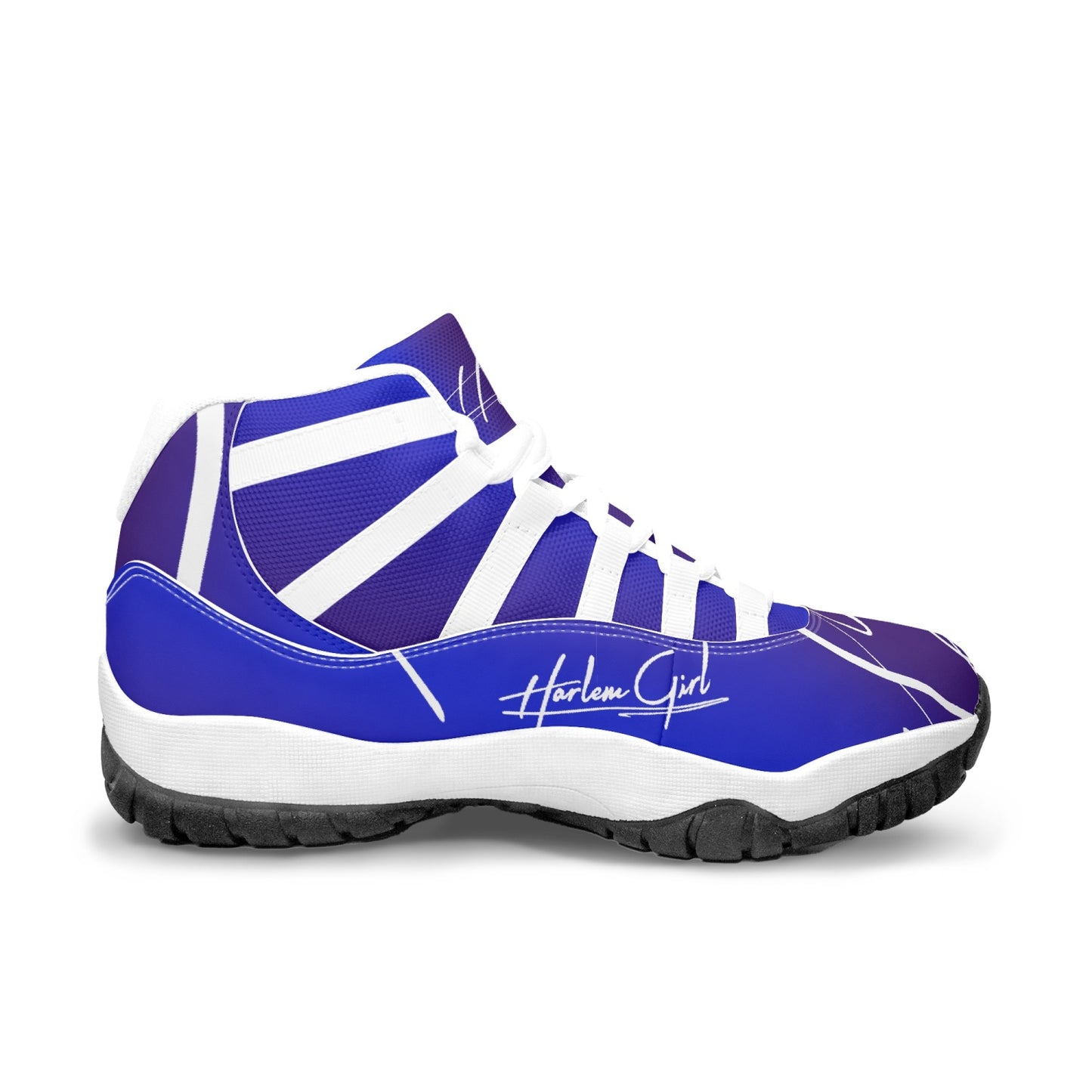 Harlem Girl "Tribe" Basketball - Sapphire w/Black or White Trim (Women's)