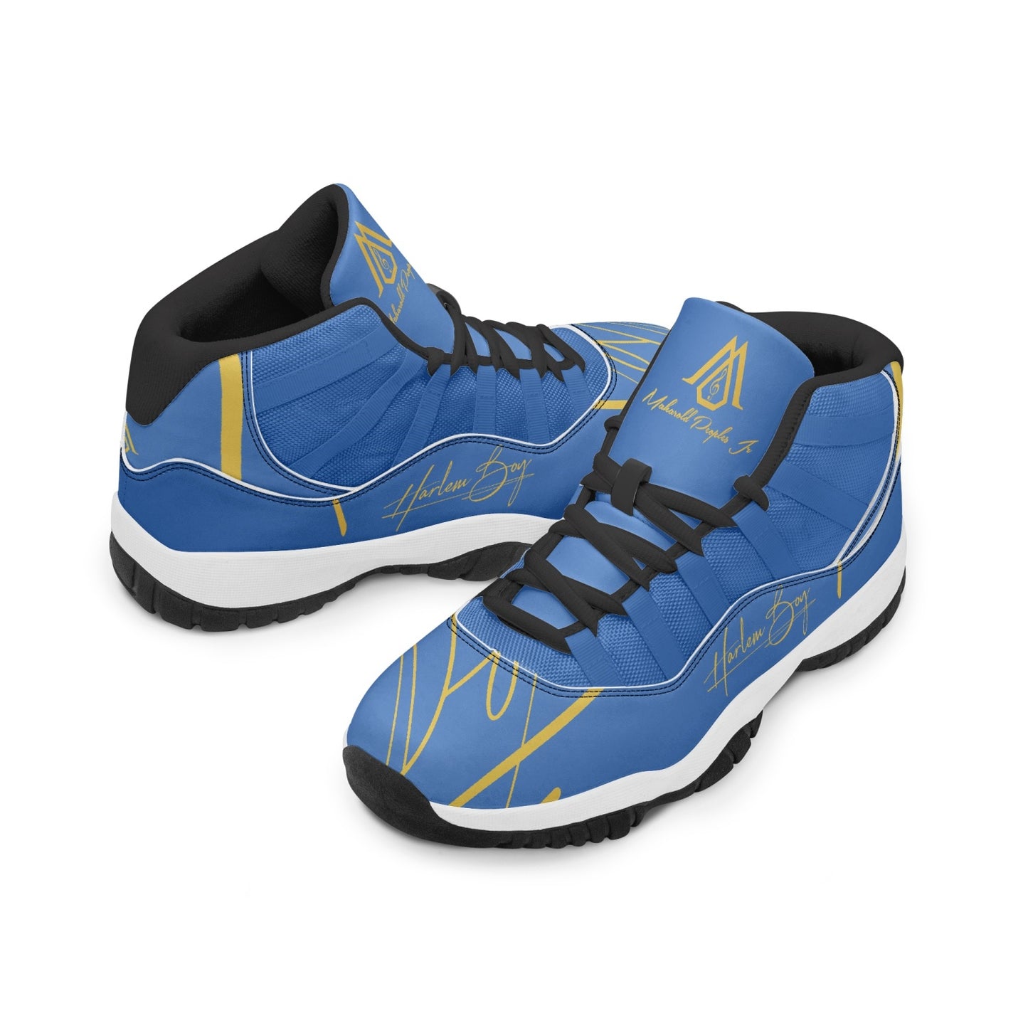Harlem Boy "Tribe" Basketball MP2 Edition - Blue w/Black or White Trim (Men's) *