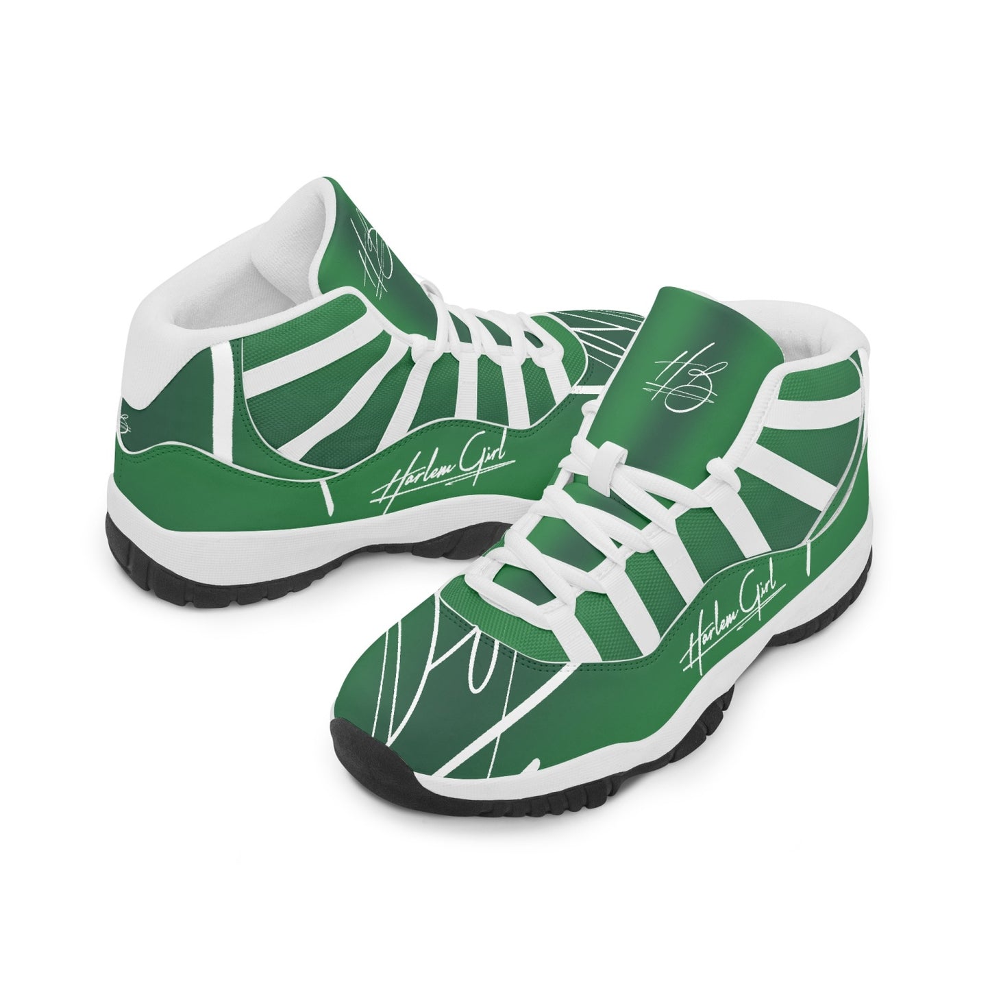 Harlem Girl "Tribe" Basketball - Emerald w/Black or White Trim (Women's)