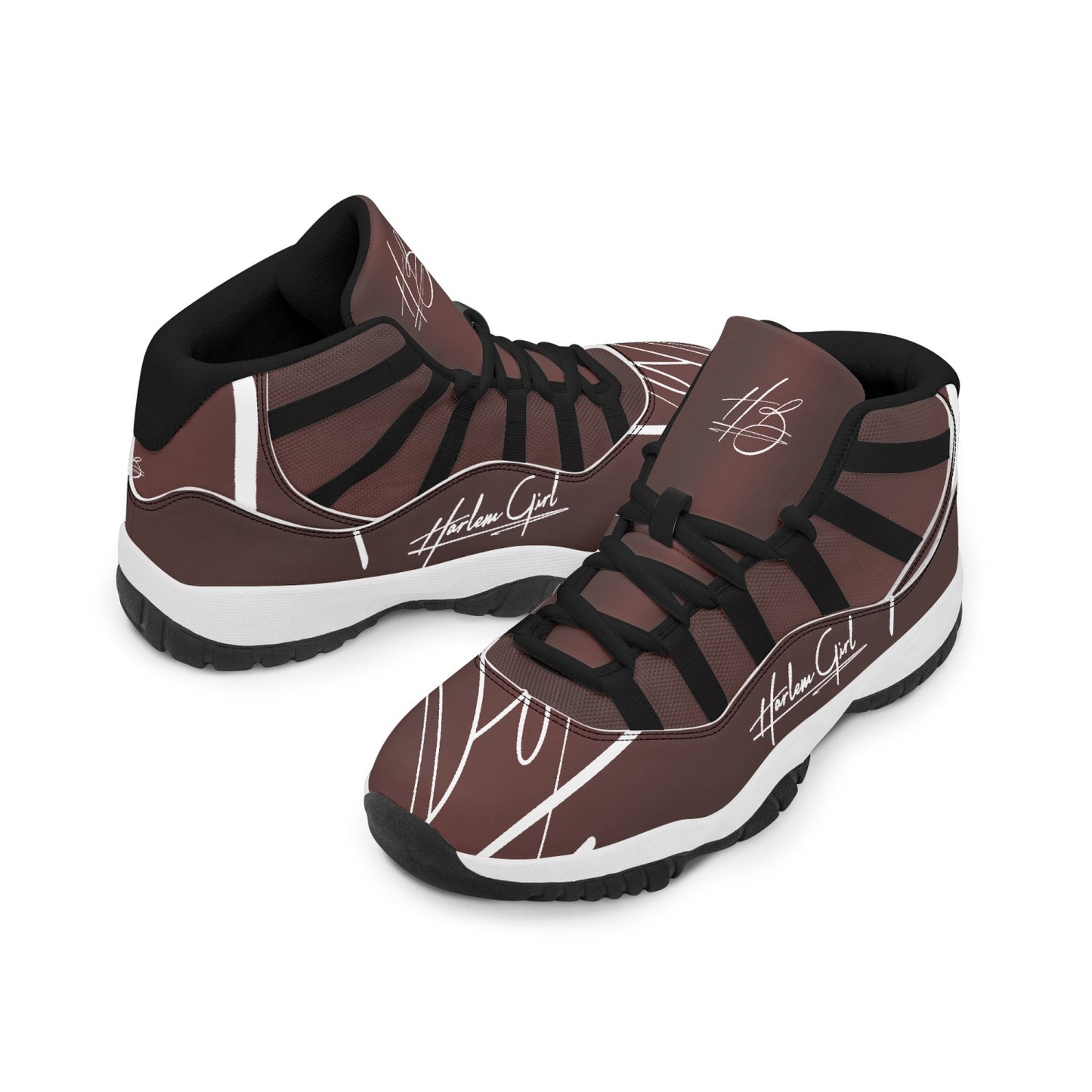 Harlem Girl "Tribe" Basketball - Burnished Mahogany w/Black or White Trim (Women's)