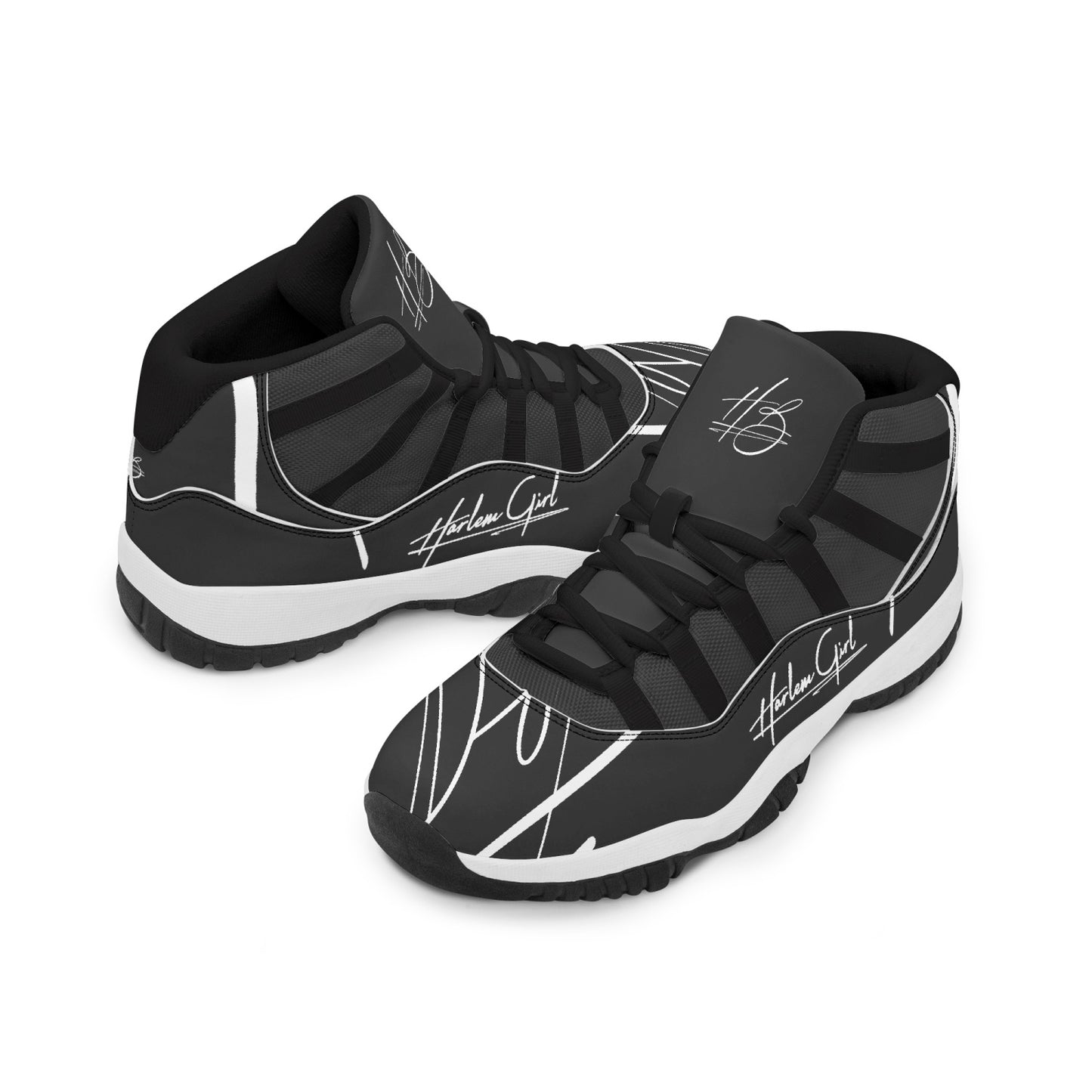 Harlem Girl "Tribe" Basketball - Onyx w/Black or White Trim (Women's)