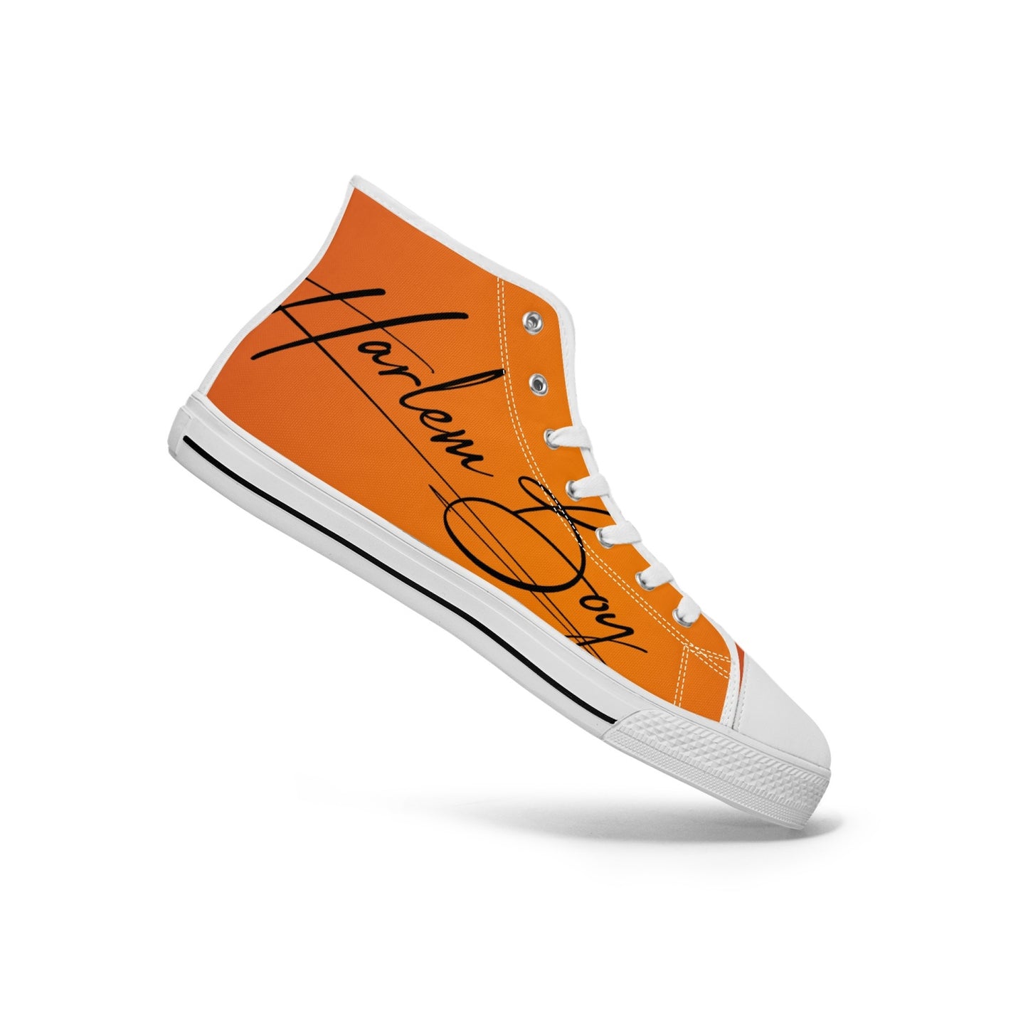 Harlem Boy "Lenox Ave" Unisex Classic High Tops - Amethyst (Black or White Sole)