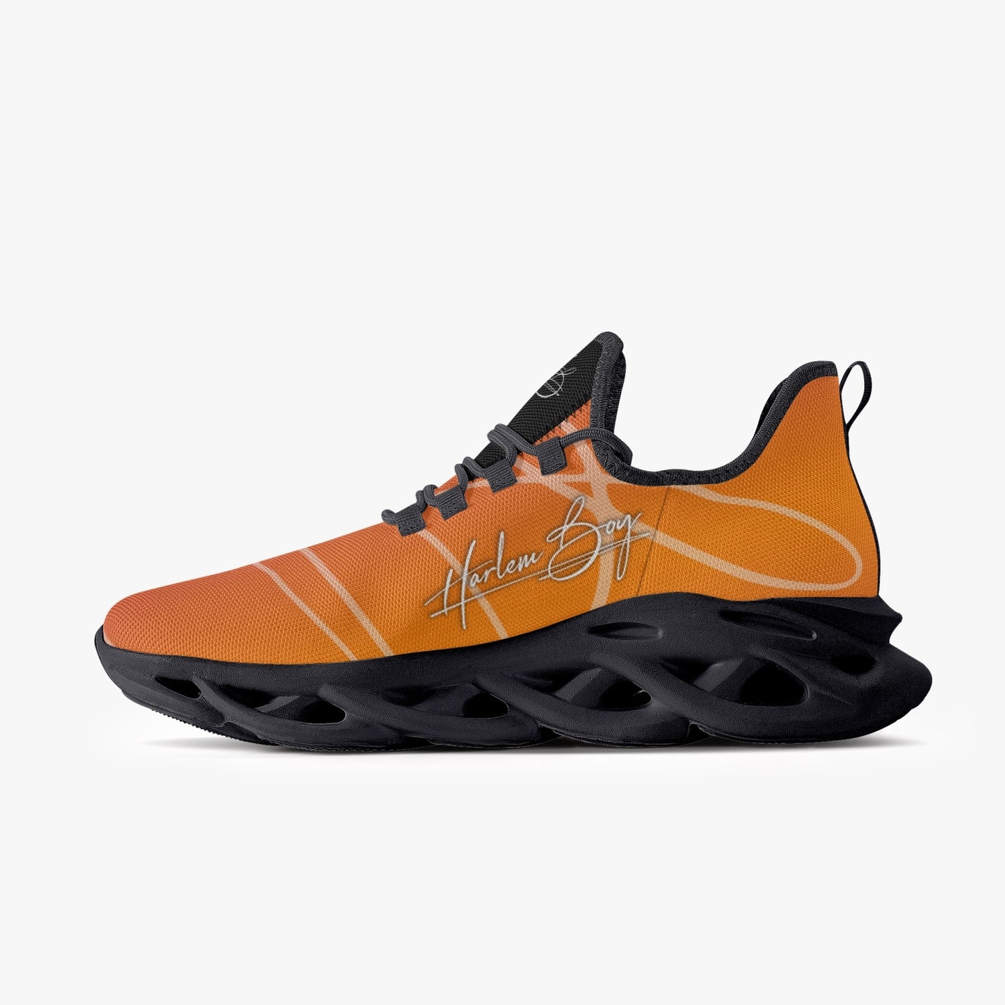 HB Harlem Boy "Bounce" Runner - Men - Mandarin - Black Sole
