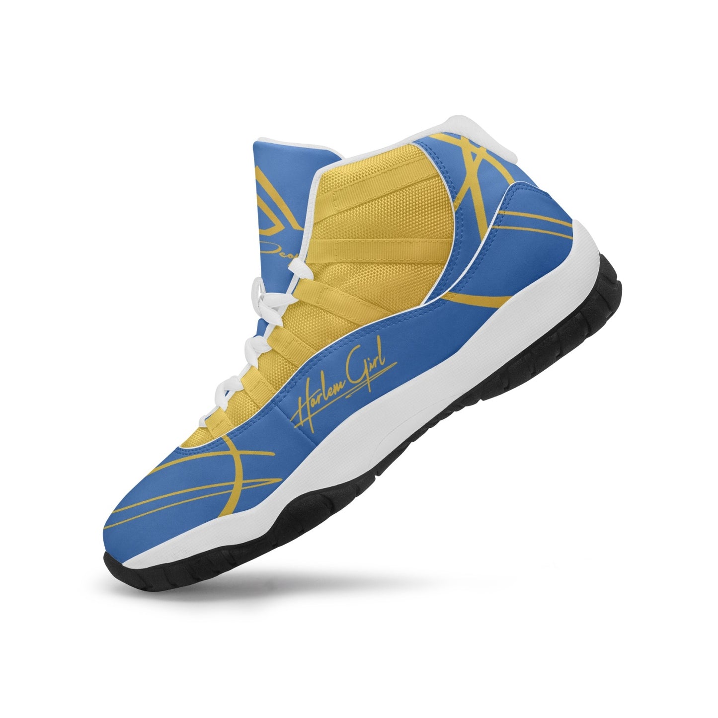 Harlem Girl "Tribe" Basketball MP2 Edition - Blue w/Black or White Trim (Women's) *