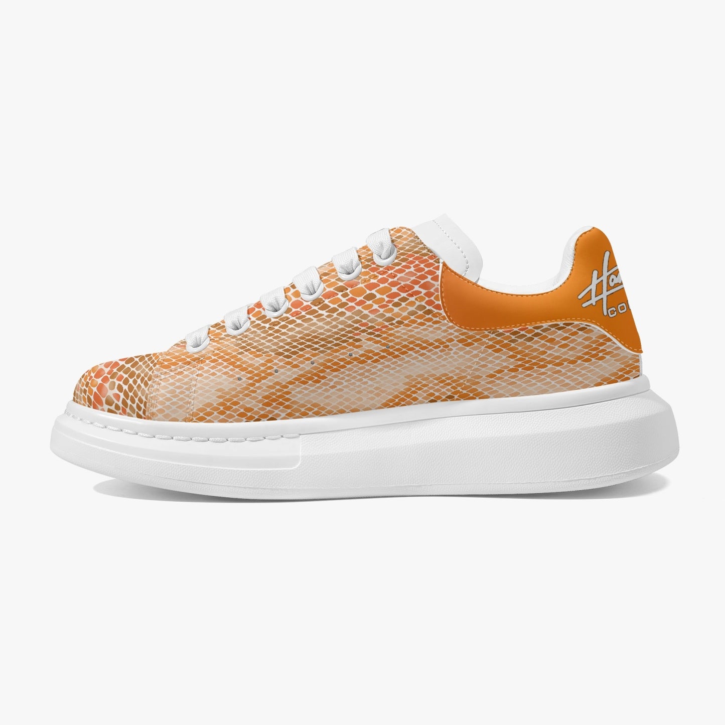 Harlem Boy Sankofa - Snakeskin Print - Mandarin - Mens