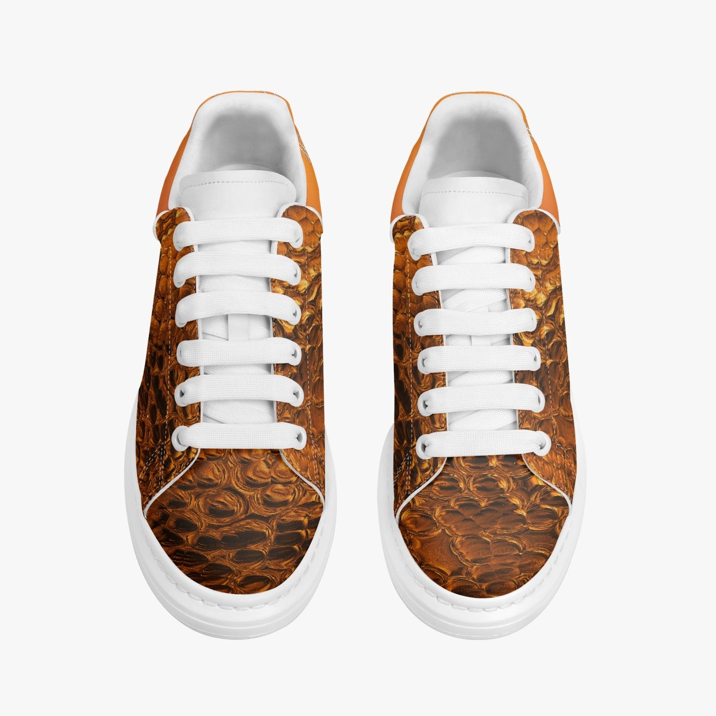 HBC - Harlem Girl Sankofa - Crocodile Print - Mandarin - Womens