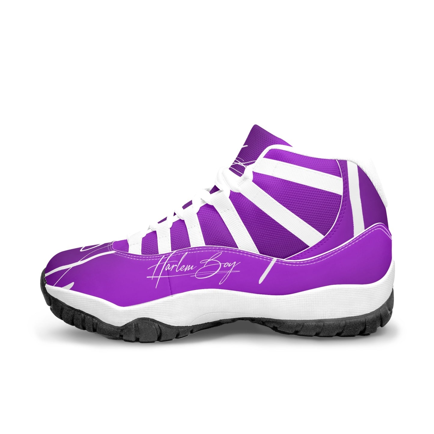 Harlem Boy "Tribe" Basketball - Amethyst w/Black or White Trim (Men's)