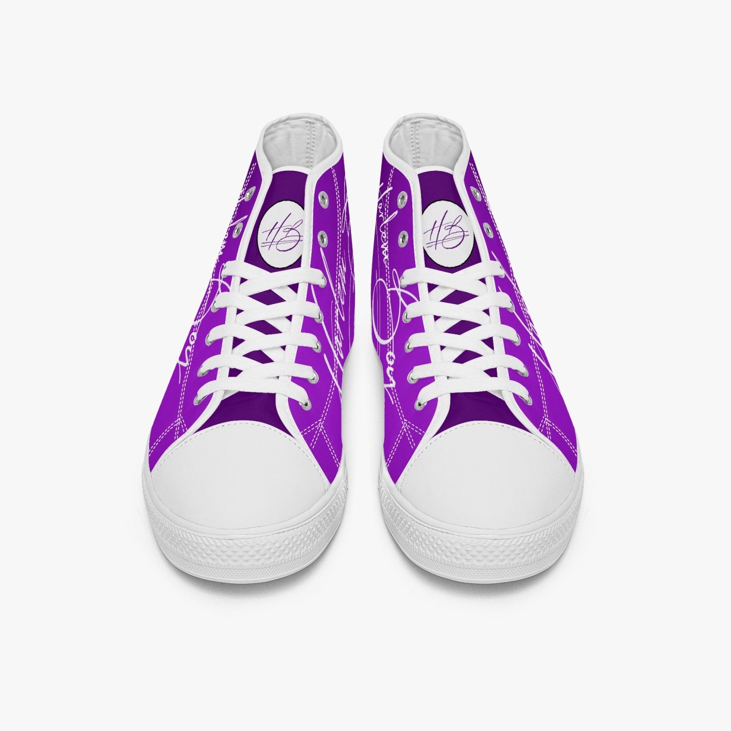 HB Harlem Boy "Lenox Ave" Classic High Top - Amethyst - Mens (Black or White Soles)